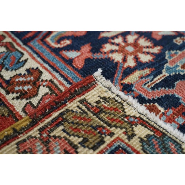 Antique Serapi Rug 4'5'' x 6'9'' For Sale - Image 9 of 9