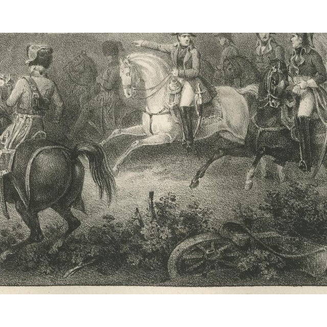 19th Century Madou, Battle of Marengo, Desaix Arrives, 1827, Lithograph For Sale - Image 5 of 9
