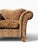 Oversized Leopard Print Club Lounge Chair | Rolled Arms & Camelback Crest | Includes Bolster Pillow For Sale - Image 6 of 16