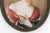 Late 19th Century Pair of Antique Hand-Painted Miniature Portraits After Masters For Sale - Image 5 of 6