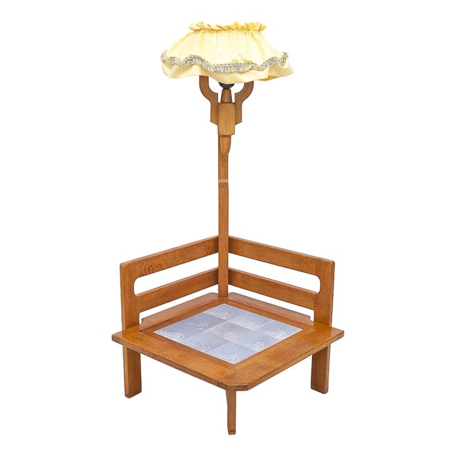 Floor Lamp by Guillerme and Chambron, 1950s For Sale