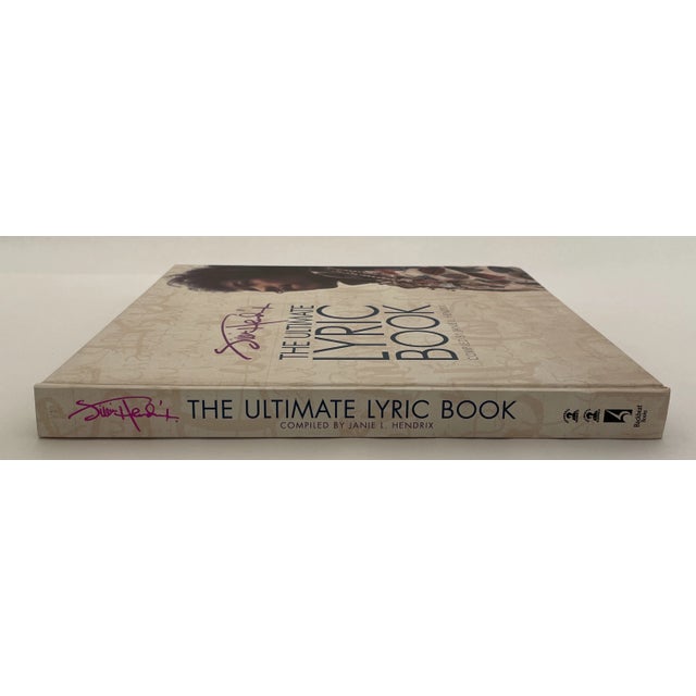 Folk Art Jimi Hendrix the Ultimate Lyric Book by Janie Hendrix For Sale - Image 3 of 9