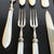 Antique Landers Frary & Clark Mother-of-Pearl Flatware Set, 31 Pieces For Sale - Image 12 of 13