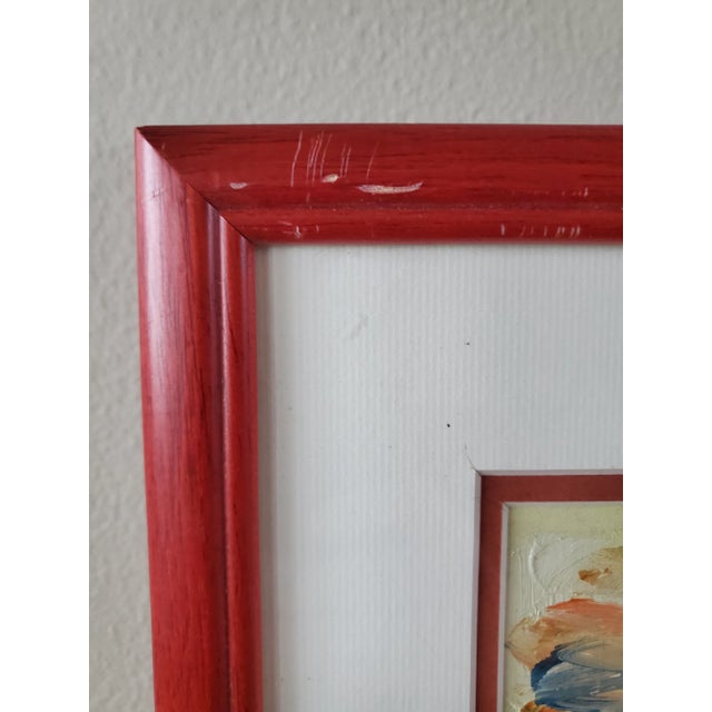 Paint Möri Pierre Oil Painting of Tree, Signed For Sale - Image 7 of 7