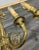 Vintage French Brass Ribbon and Tassel Wall Sconces, Set of 2 For Sale - Image 10 of 12