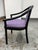 U. S. Furniture Industries Art Nouveau Style Armchair, Late 20th Century For Sale - Image 4 of 12