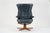 Mid-Century Modern Vintage Scandinavian Adjustable Leather Lounge Chair from Hjellegjerde Møbler, 1980s For Sale - Image 3 of 18