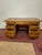 Traditional 1990s Vintage Oak Desk Flat Top For Sale - Image 3 of 9