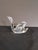 1980s 1980s Baccarat Crystal Swan Figurine For Sale - Image 5 of 6