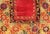 Early 20th Century Early 20th Century Antique Turkish Prayer Rug in Vibrant Saffron Yellow Red and Blue For Sale - Image 5 of 11