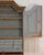 Wood Baroque Secretary with Black Exterior and Blue Interior, Circa 1760 For Sale - Image 7 of 16