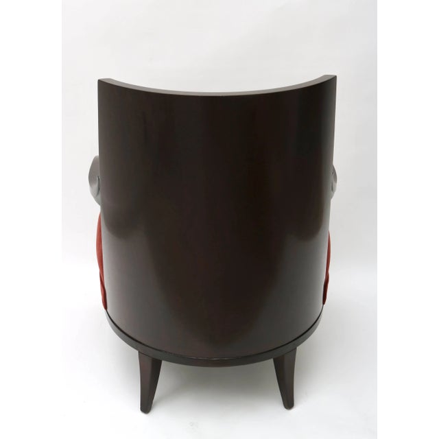 Lucien Rollin Collection Art Deco Armchair by William Switzer Showroom For Sale - Image 9 of 10