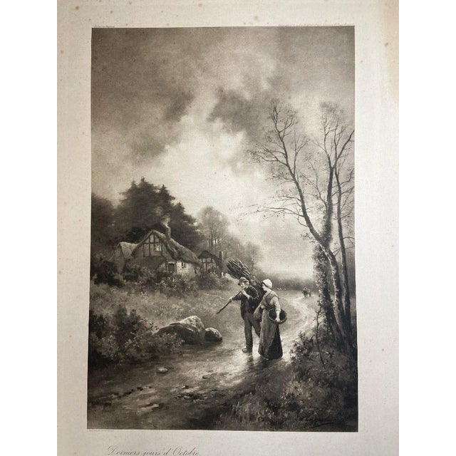 James Walter Gozzard, Landscape, 1910, Lithograph, Framed For Sale - Image 12 of 12