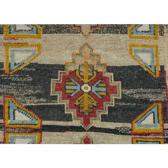 Early 21st Century Turkish Mini Rug Oriental Hand Knotted Vintage Rug 2'3" x 3'5" #16401 For Sale - Image 5 of 8
