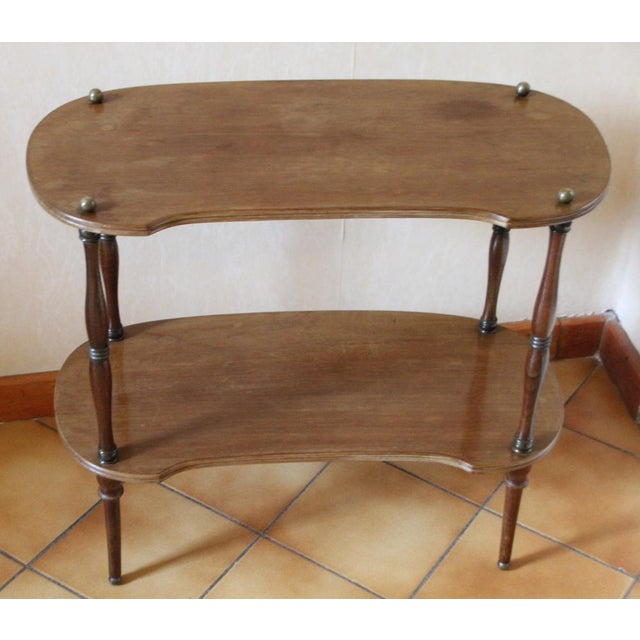Vintage Wooden Table, 1950s For Sale - Image 9 of 15