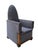 1920s Art Deco Lounge Chair in Oak and Macassar Ebony by Paul Bromberg, 1927 For Sale - Image 5 of 14
