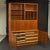 Brown Poul Hundevad Teak Two-Piece Cabinet, Bookcase & Drop-Front Secretary, Denmark For Sale - Image 8 of 16