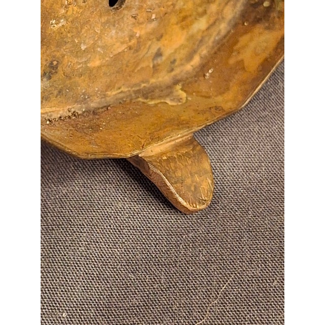 Rare 18thC Antique Brass Havdalah Compendium Spice Box Tower Adjustable Candle For Sale - Image 17 of 18