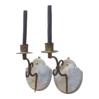 Antique Italian Candlesconces - A Pair For Sale