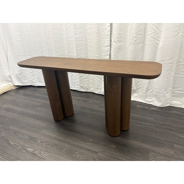 Rh Oslo Cylinder Console Table — 60" For Sale In Columbus - Image 6 of 18