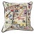 Vintage Catstudio 2003 Mississippi Embroidered Decorative Pillow For Sale