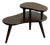 Vintage Oak Two-Tier Side Table For Sale