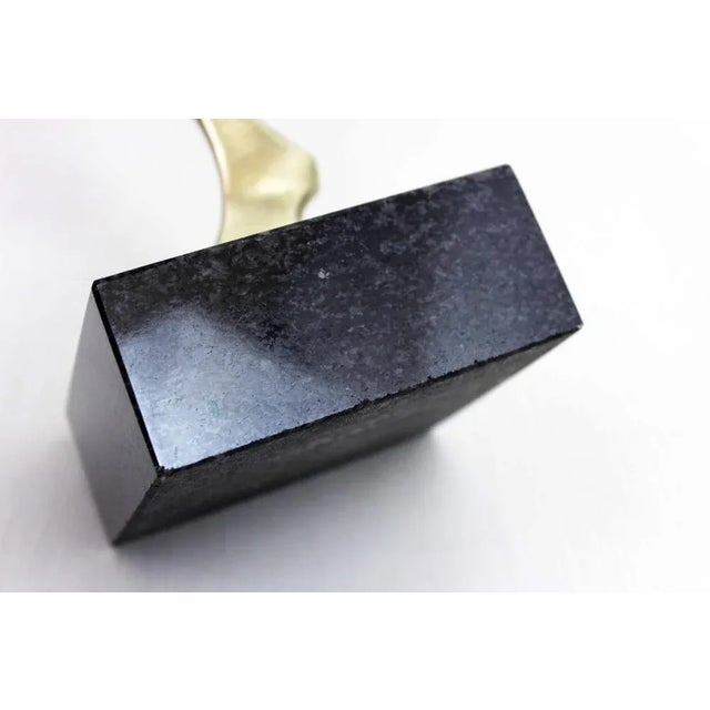 Vintage Brass Sculpture, 1970s For Sale - Image 6 of 13