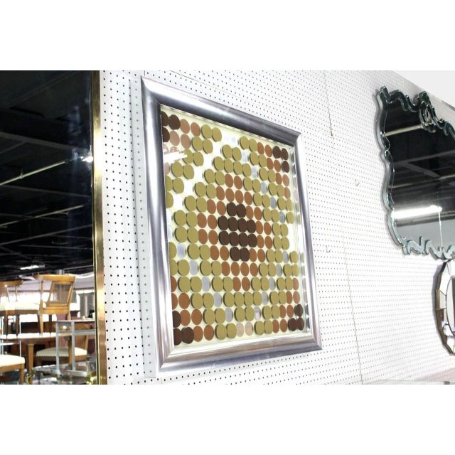 Mid-Century Modern Vintage Mid Century Three-Dimensional Wall Hanging Plaque Art For Sale - Image 3 of 7