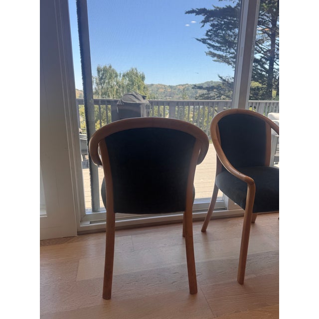 Gorgeous set of four Andover armchairs designed by Davis Allen and manufactured in Italy by Stendig. Davis Allen was the...