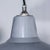 Textile Industrial Grey Enamelled Pendant Lamp from Benjamin, 1950s For Sale - Image 7 of 11