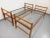 1960s Vintage Stackable Daybeds in Oak Wood and Metal, 1960s, Set of 2 For Sale - Image 5 of 18