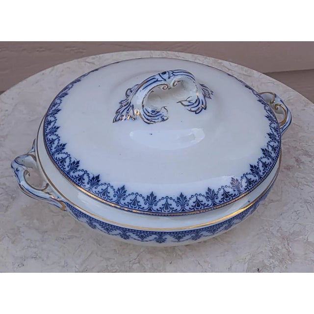 Vintage Sampson Hancock and Sons Wolsley Pattern Covered Tureen | Chairish