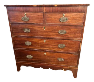 Antique Hepplewhite Style Chest of Drawers