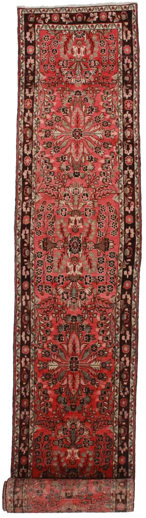 Vintage Persian Mehraban Runner - 2'9" X 20'11"