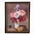 Peony Still Life With Butterflies Contemporary Oil Painting by Marina Movshina Framed For Sale