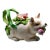 Vintage Fitz & Floyd "French Market" Ceramic Pig Teapot – Whimsical Country Majolica Style For Sale