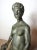 1970s Vintage Original Handmade Signed Solid Lead Nude Lady Mom Children Figure Statue For Sale - Image 5 of 12