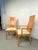 Mid 20th Century Mid 20th Century Set of 6 Vintage Burl Wood Dining Chairs For Sale - Image 5 of 12