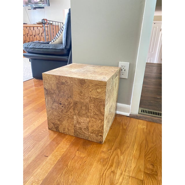 Late 20th Century Small Cube Formica Stand For Sale In Philadelphia - Image 6 of 6