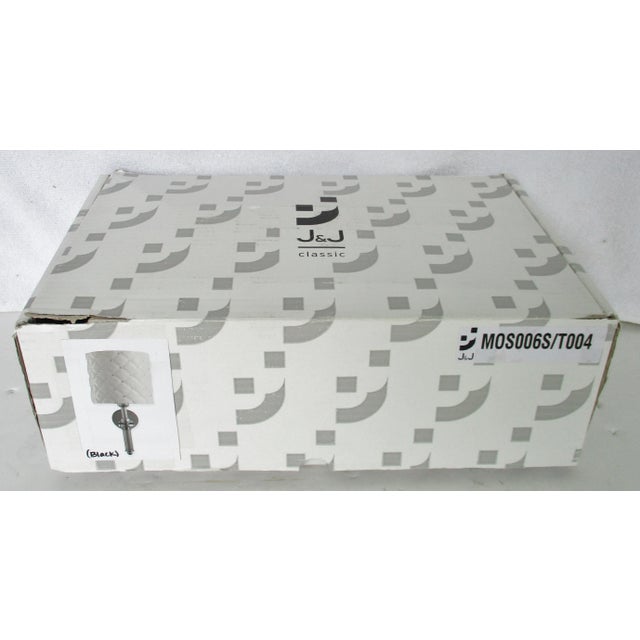 Murano Glass Black Diamond Swarovski Wall Sconce J & J Designs Italy Mos006s For Sale - Image 9 of 11