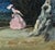 Textile Raoul Millais – Picnic by the Lake – British Fête Galante Oil Painting For Sale - Image 7 of 13