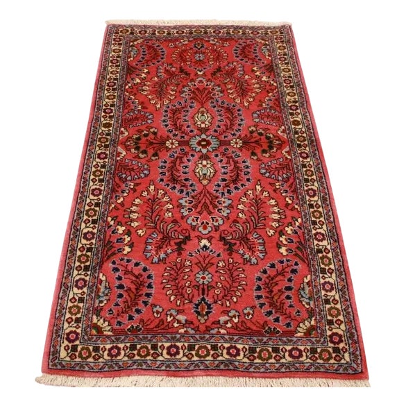 Middle Eastern Hand-Knotted Sarough Rug For Sale