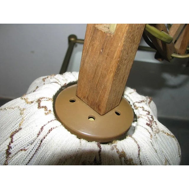 Wood Scissor Lamp from Linus Bopp Limbach, 1970s For Sale - Image 11 of 18