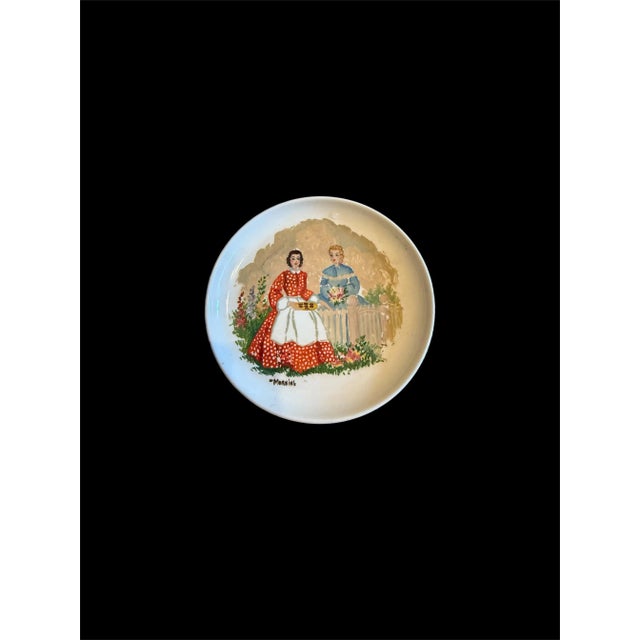 This is in excellent condition. 6.25”. It was made in the US Circa 1940 by Steubenville. I can’t find one like it online....