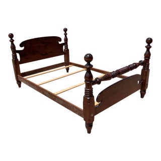 Ethan Allen Full/Double Cannonball Bed For Sale