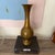 Mid 20th Century Vintage Handcrafted Brass Vase For Sale - Image 5 of 6