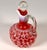 Rare & Original Hobbs Windows Swirl Cranberry Opalescent Cruet for your consideration. The cruet measures approx. 6 inches...