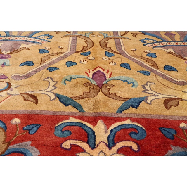 Mid 20th Century Vintage Chinese Khotan Rug, 08'10 X 24'01 For Sale - Image 5 of 10