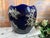Antique French Cobalt Blue Faience Cache Pot, 1890s For Sale - Image 13 of 13