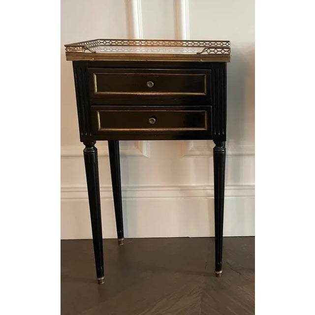 Early 19th Century Neoclassical Nightstand, Pair For Sale - Image 9 of 9